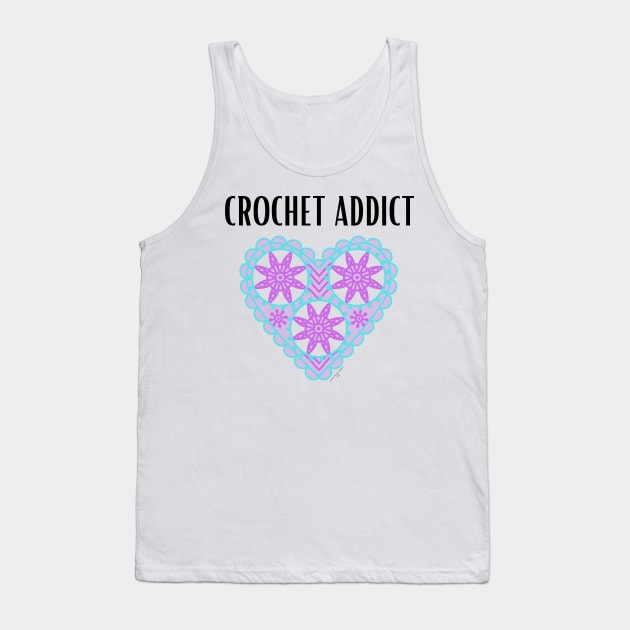 Crochet Addict Tank Top by Desert Hippie Boutique